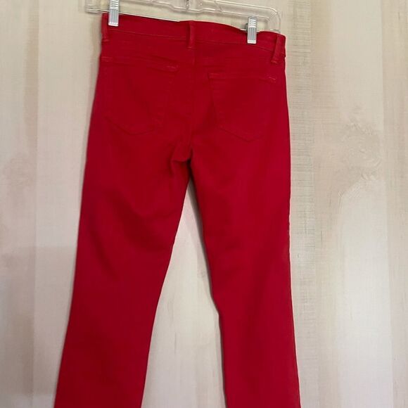 J Brand red skinny crop jeans, size 25 - Picture 13 of 15